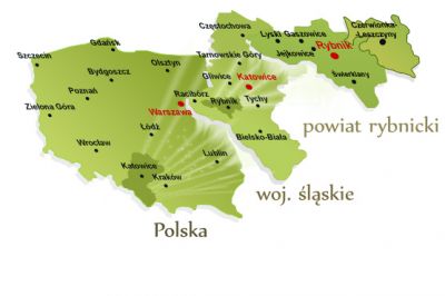 Czerwionka-Leszczyny - mapa